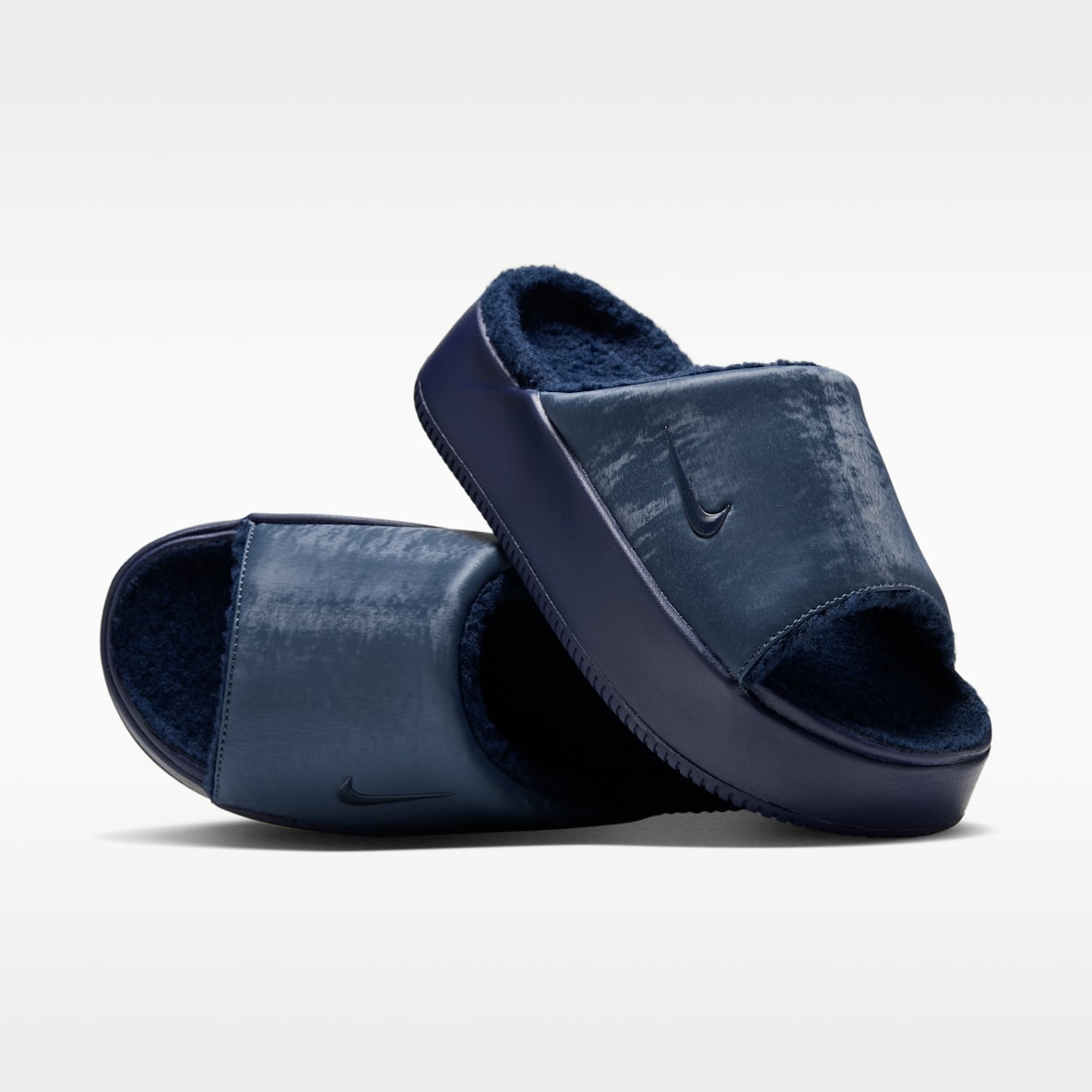 靴 NIKE Calm Mule Black Blue Nike Calm Shoes. Nike.com